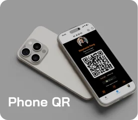 QR digital business card