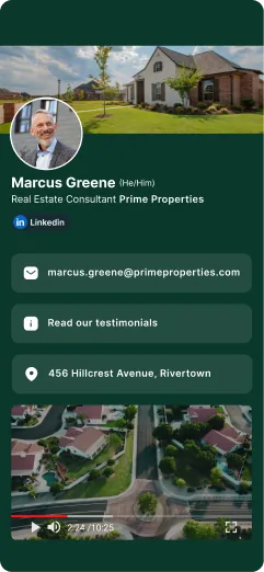 QR code business card on phone - qr-code-business-card-green-full.webp