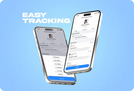 kado app with notes and tasks screens