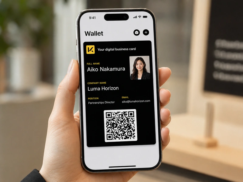 Apple Wallet con biglietto KADO salvato